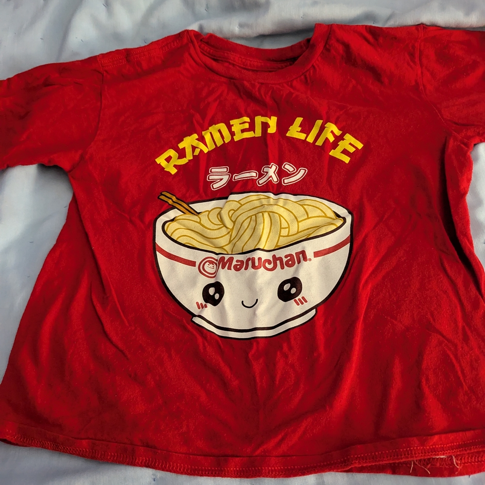 Kids Ramen Life Red Tee